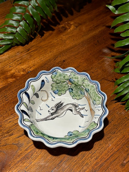 Whimsical Hare Cereal Bowl