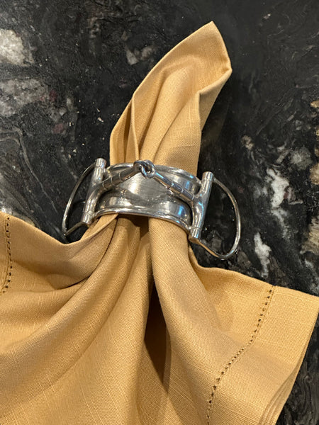 Snaffle Bit Pewter Napkin Ring