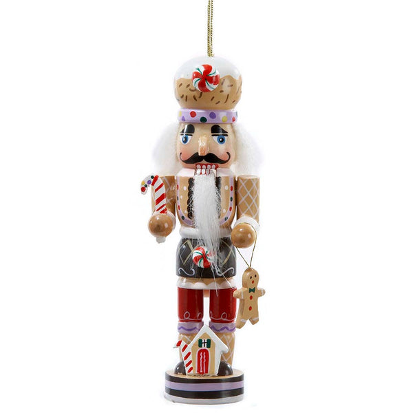 5"WDN GINGERBREAD NUTCRACKER ORNAMENT