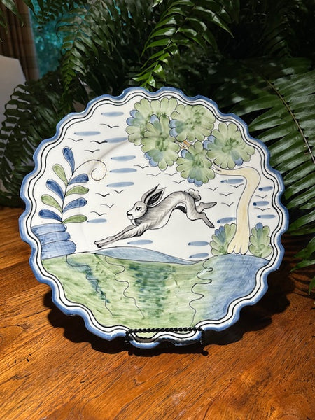 Round platter